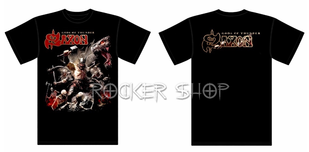 Tričko SAXON pánske-Gods Of Thunder