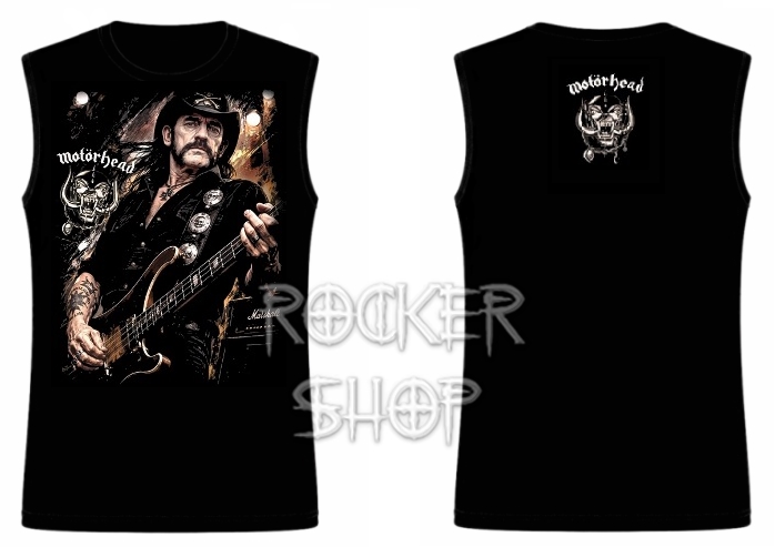 Tričko MOTÖRHEAD pánske-Lemmy Guitar/bez rukávov