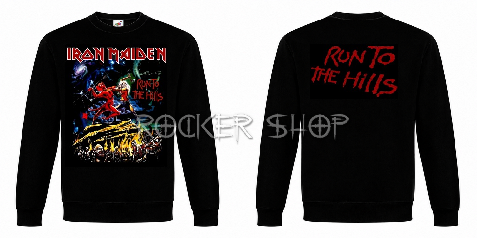 Mikina IRON MAIDEN pánska-Run To The Hills