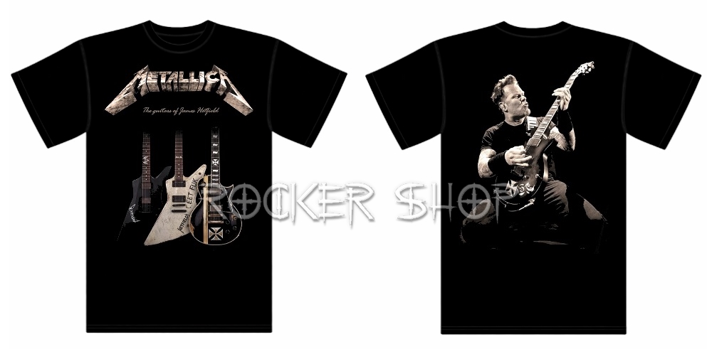 Tričko METALLICA pánske-James Hetfield Guitars
