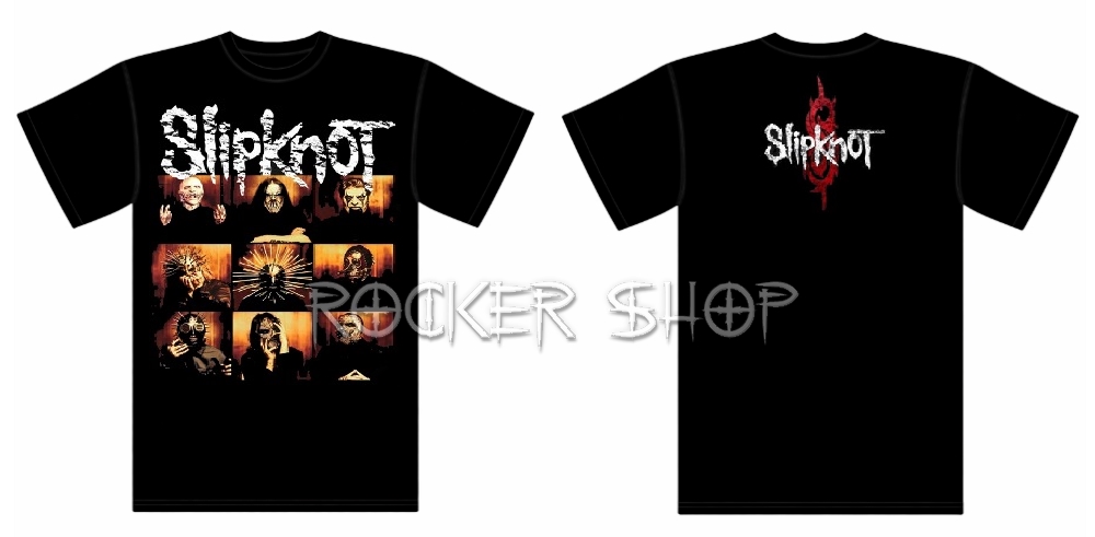 Tričko SLIPKNOT pánske-Band In Frames