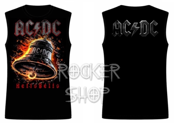 Tričko AC/DC pánske-Hell´s Bells/bez rukávov