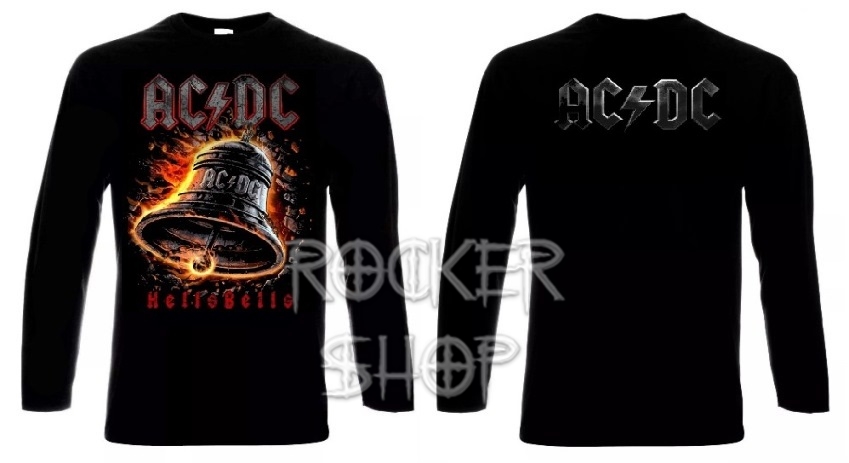 Tričko AC/DC pánske-Hell´s Bells/dlhý rukáv 