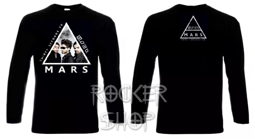Tričko 30 SECONDS TO MARS pánske-Band/dlhý rukáv