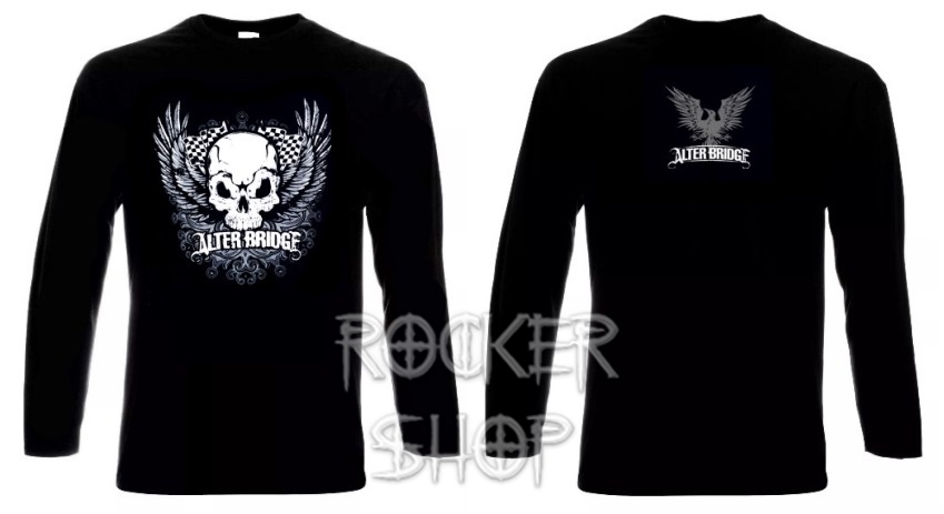 Tričko ALTER BRIDGE pánske-Skull/dlhý rukáv 