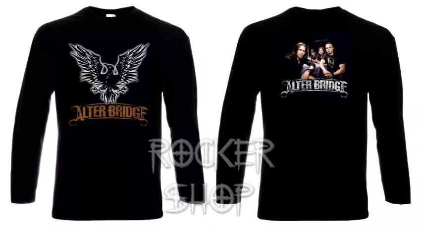 Tričko ALTER BRIDGE pánske-Logo/dlhý rukáv 