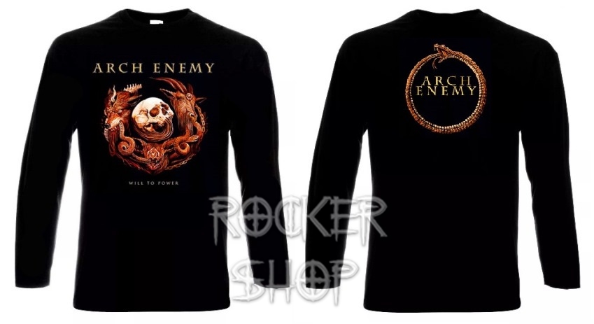 Tričko ARCH ENEMY pánske-Will To Power/dlhý rukáv 