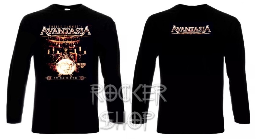 Tričko AVANTASIA pánske-Flying Opera/dlhý rukáv 