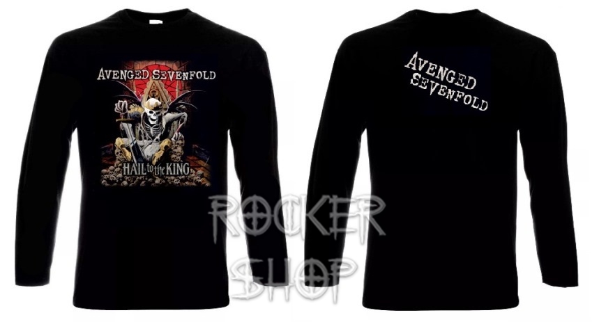 Tričko AVENGED SEVENFOLD pánske-Hail To The King/dlhý rukáv 