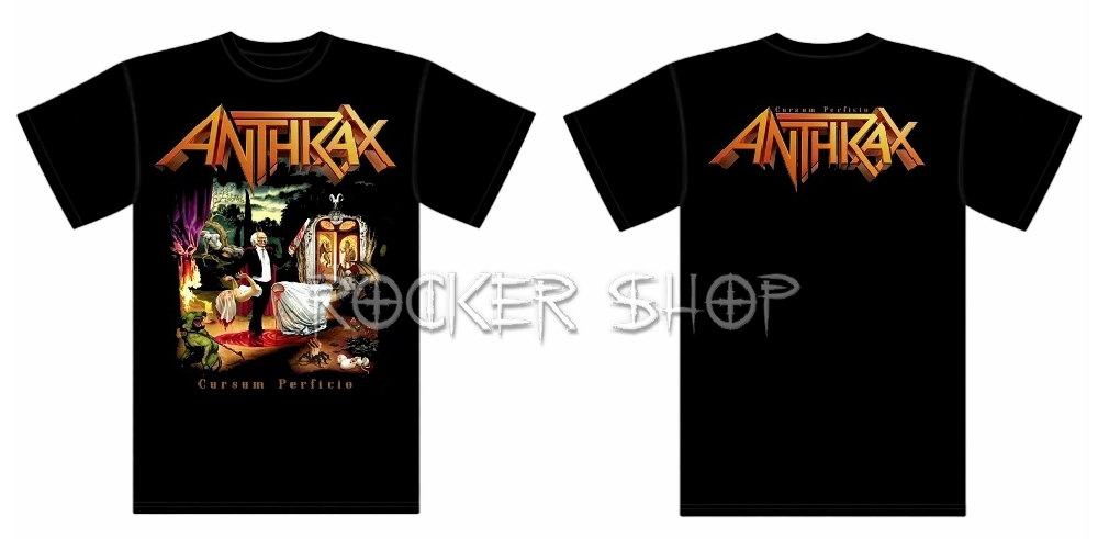Tričko ANTHRAX pánske-Cursum Perficio