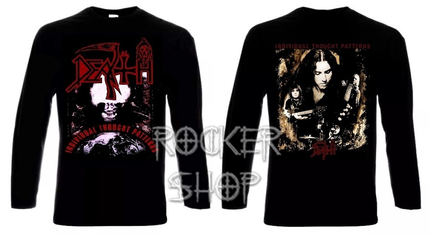 Tričko DEATH pánske-Individual Thought Patterns/dlhý rukáv 