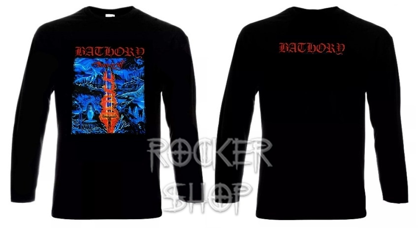 Tričko BATHORY pánske-Blood On Ice/dlhý rukáv 