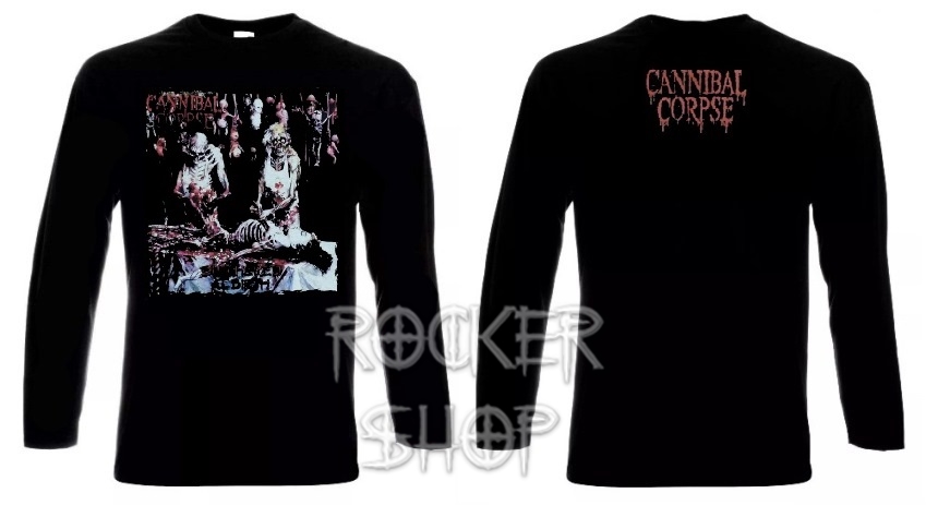 Tričko CANNIBAL CORPSE pánske-Butchered At Birth/dlhý rukáv