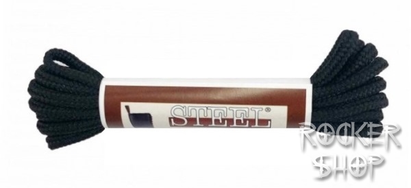  Šnúrky STEEL 140 cm-čierne