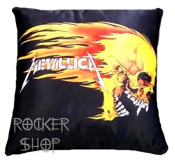 Vankúš METALLICA-Flames Skull