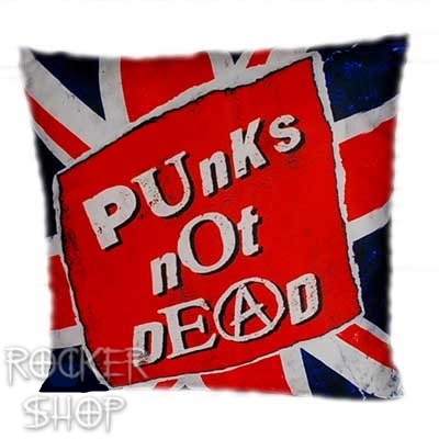 Vankúš PUNKS NOT DEAD-UK Flag