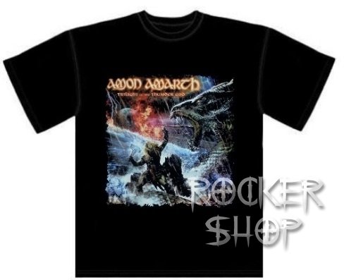 Tričko AMON AMARTH pánske-Twilight Of The Thunder God 