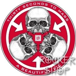 Odznak 30 SECONDS TO MARS-A Beautiful Lie