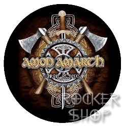 Odznak AMON AMARTH-Axe Shield