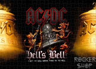Puzzle AC/DC-Hell´s Bells /768 dielov/