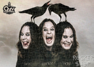 Puzzle OZZY OSBOURNE-Ravens /540 dielov/