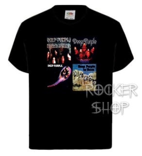 Tričko DEEP PURPLE detské- 4 Albums