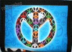 Peňaženka PEACE-Blue