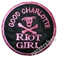 Nášivka GOOD CHARLOTTE nažehľovacia-Pink Riot Girl