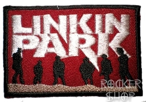 Nášivka LINKIN PARK nažehľovacia-Logo Silhouette
