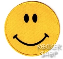 Nášivka SMILEY nažehľovacia-Yellow
