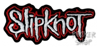 Nášivka SLIPKNOT nažehľovacia-White Logo