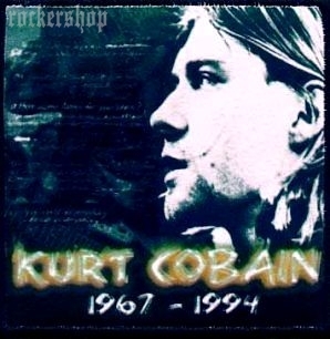 Nášivka KURT COBAIN foto-Years