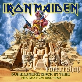 Nálepka IRON MAIDEN-Somewhere Back In Time