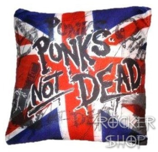 Vankúš PUNKS NOT DEAD-UK Classic
