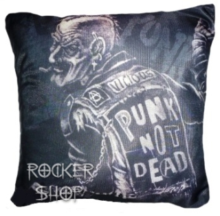 Vankúš PUNKS NOT DEAD-Old Punker
