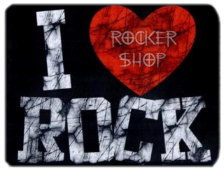 Podložka pod myš I LOVE ROCK
