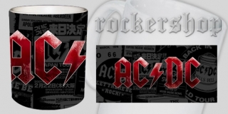 Hrnček AC/DC-Newspaper