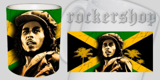 Hrnček BOB  MARLEY-Jamaica Flag