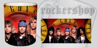 Hrnček GUNS N´ROSES-Band Bullet Logo