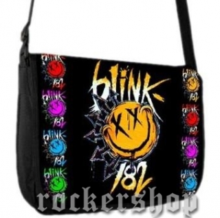 Taška BLINK 182-Colored Smileys Strips