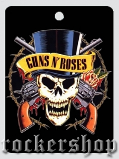 Visačka GUNS N´ROSES-Top Hat Skull