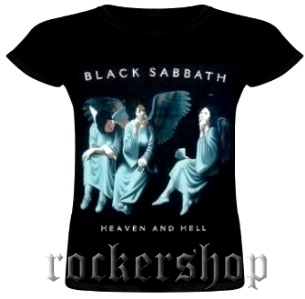 Tričko BLACK SABBATH dámske-Heaven And Hell