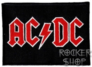 Nášivka AC/DC vyšívaná-Logo