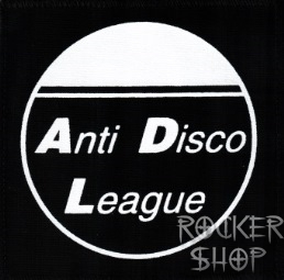 Nášivka ANTI DISCO LEAGUE