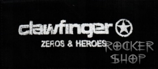 Nášivka CLAWFINGER-Zeros And Heroes