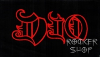 Nášivka DIO-červené logo