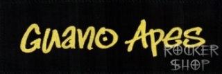 Nášivka GUANO APES-žlté logo