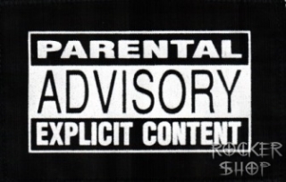 Nášivka PARENTAL ADVISORY