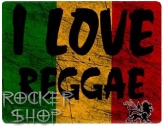 Podložka pod myš I LOVE REGGAE-Rasta