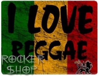 Podložka pod myš I LOVE REGGAE-Rasta